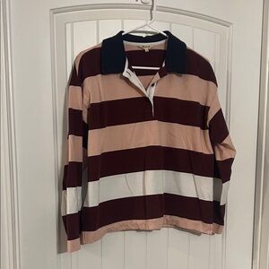 Madewell Women’s stripe rugby top